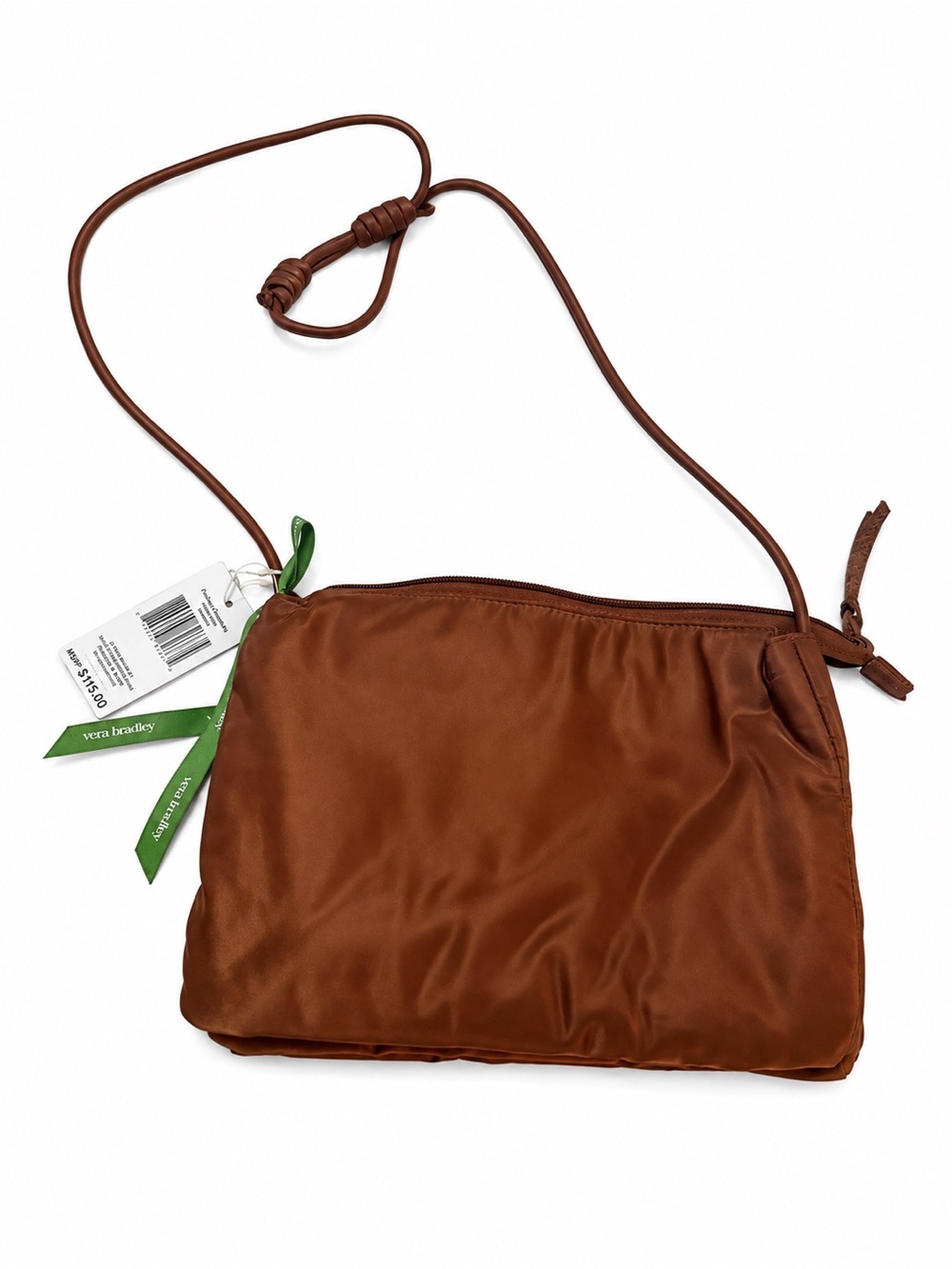 Vera Bradley Saddle Brown Crossbody Bag